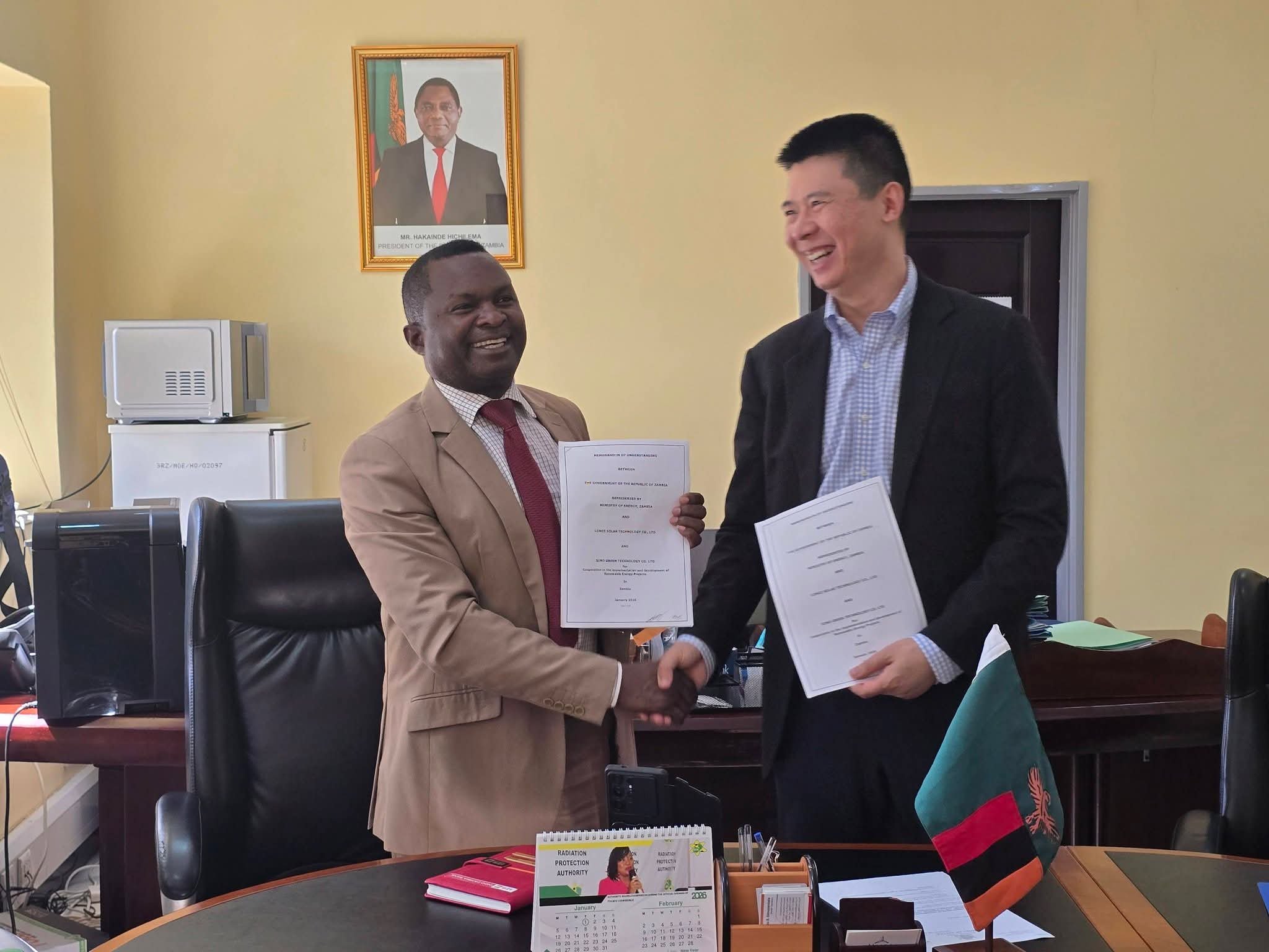 Zambia Signs Major Solar Energy Deal with Chinese Firms