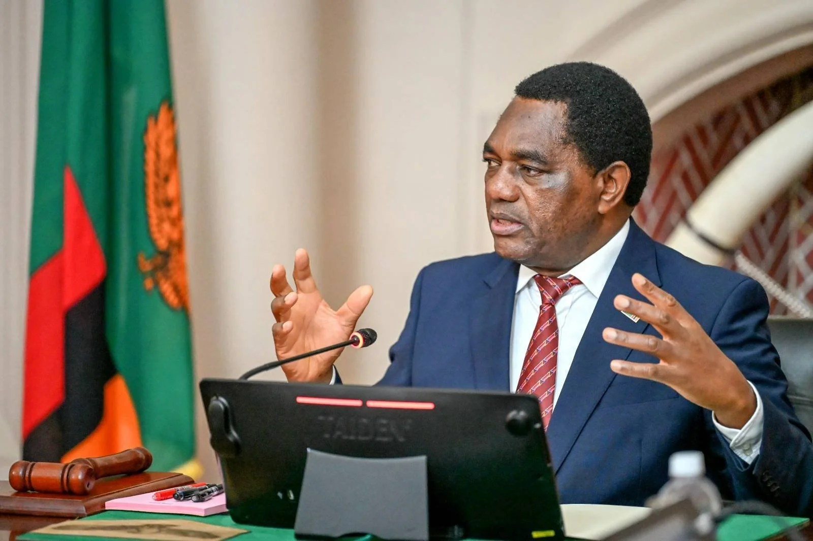 President Hichilema Warns Fuel Companies Against Hoarding as Government Acts to Secure Supply 