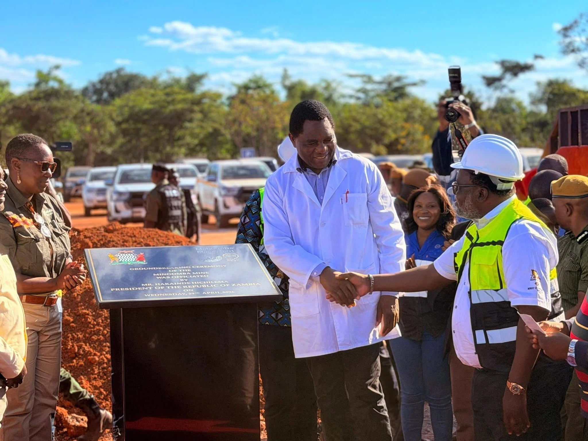 President Hichilema launches US$430 million Mingomba Mine project on the Copperbelt