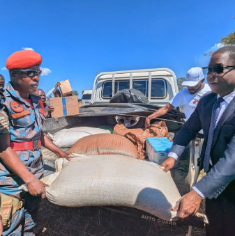 HH Donates Food for 5,000 Dorcas Mothers at Church Conference