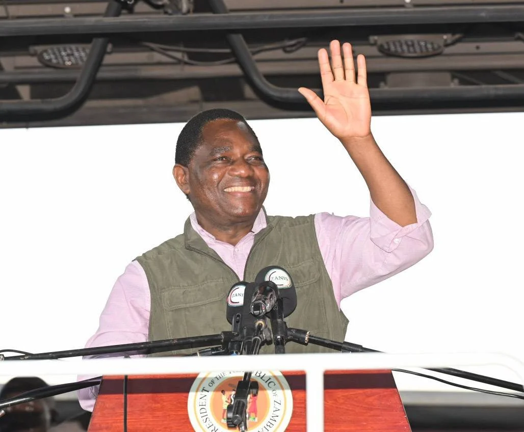 President Hichilema concludes productive visit in Western Province. 
