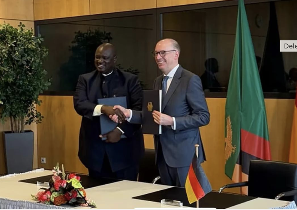 Germany Commits K1.8 Billion to Zambia's Development Agenda