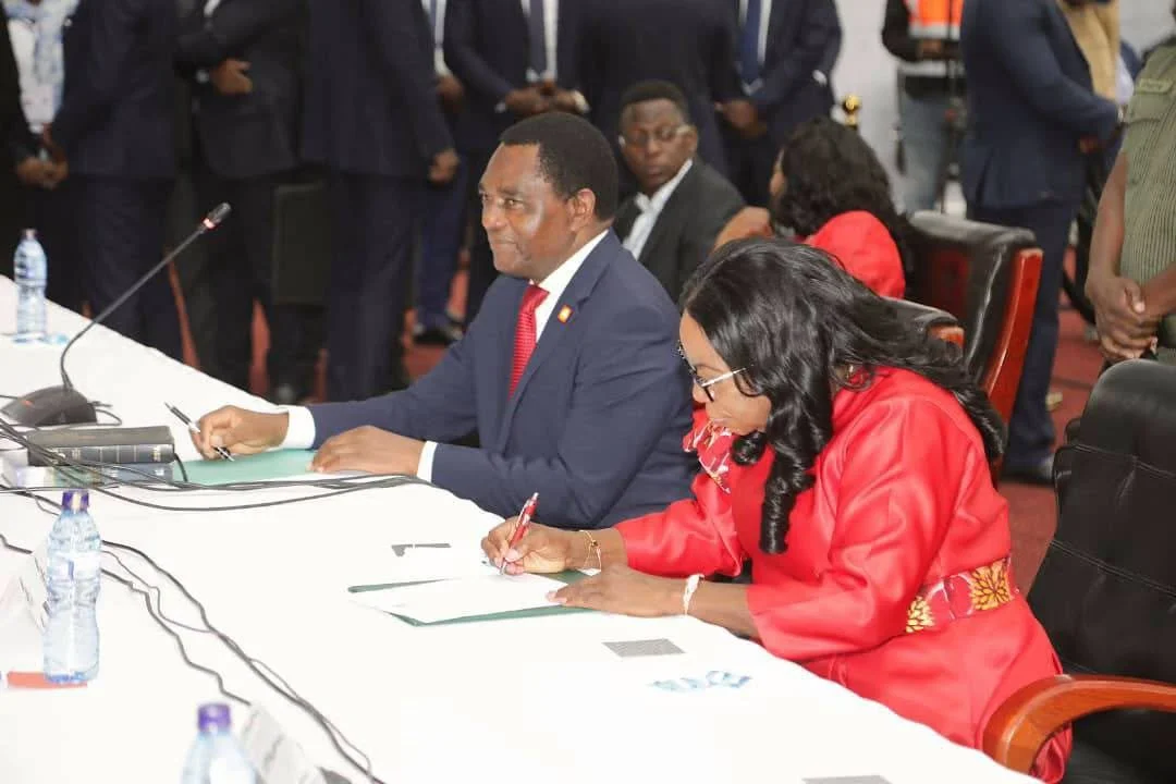President Hichilema files nomination for second term