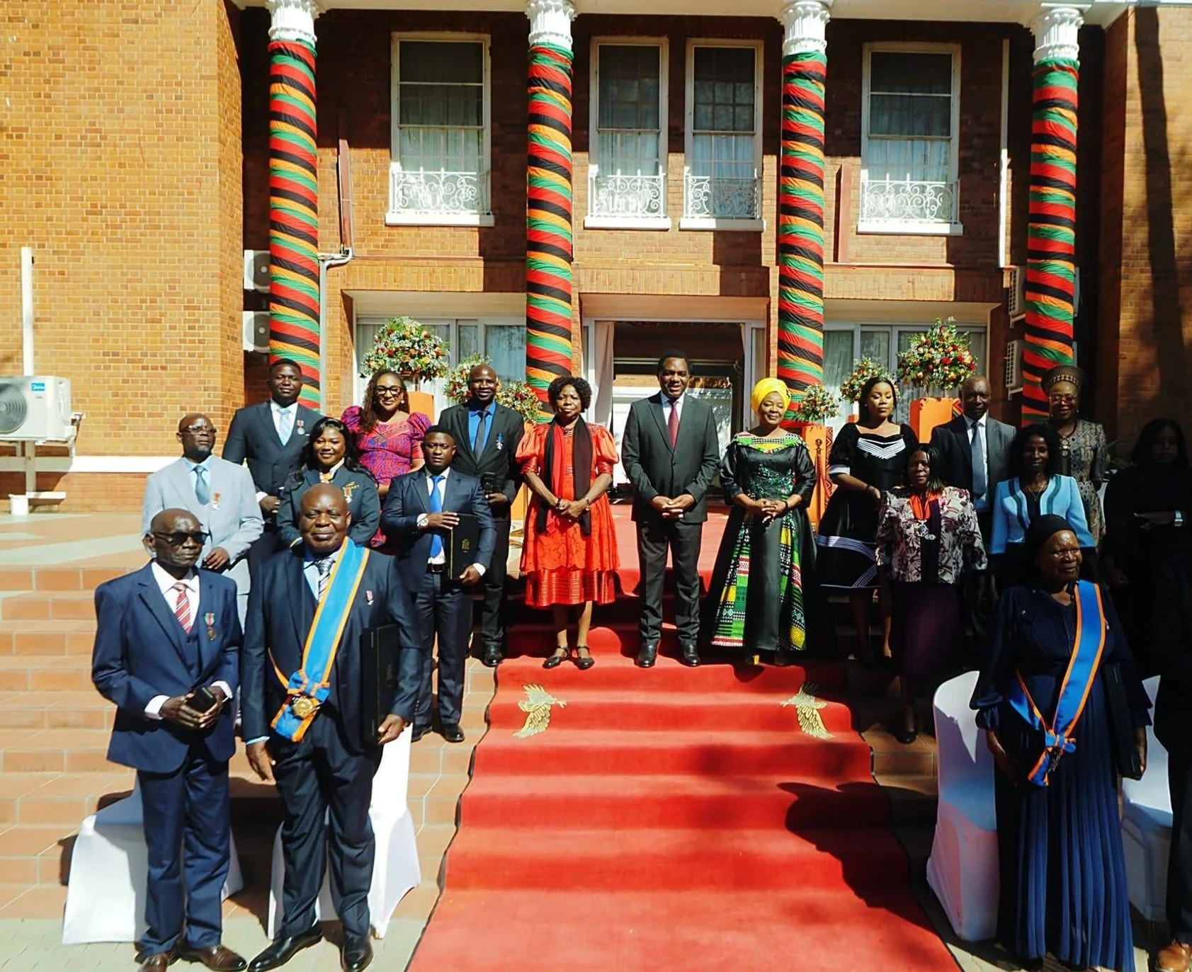 President Hichilema Honours 16 Zambians at Africa Day Investiture