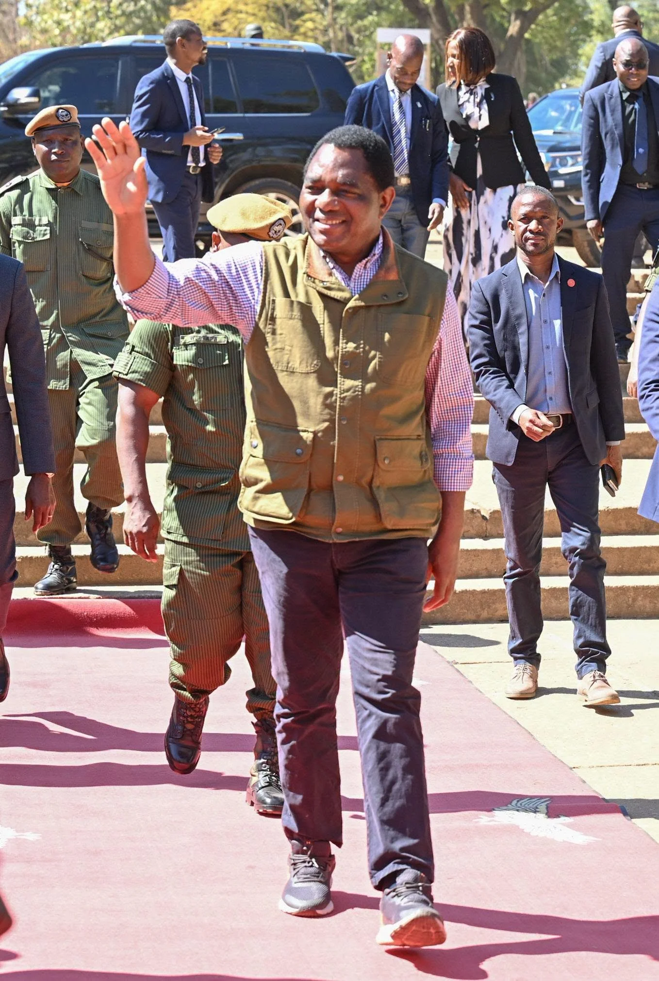 HH Urge the Youth to Participate in the August Elections 