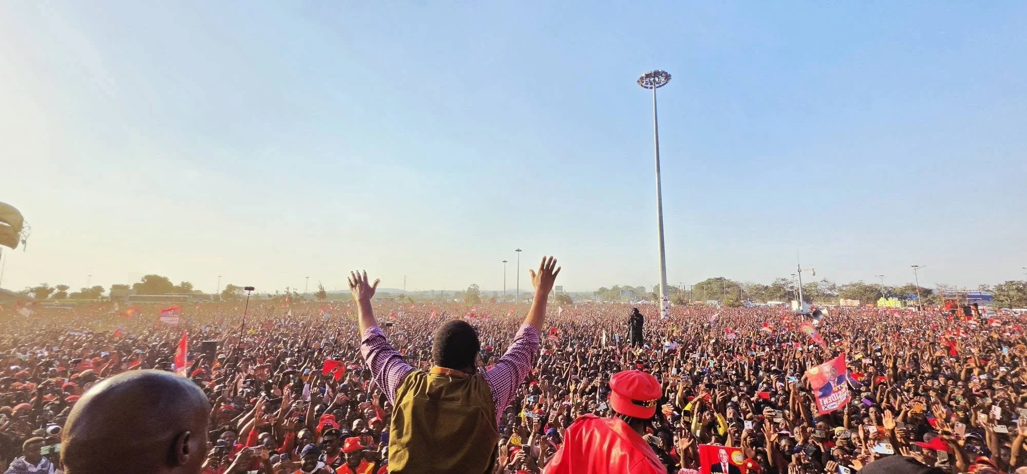 Lusaka Turns Out for President Hichilema