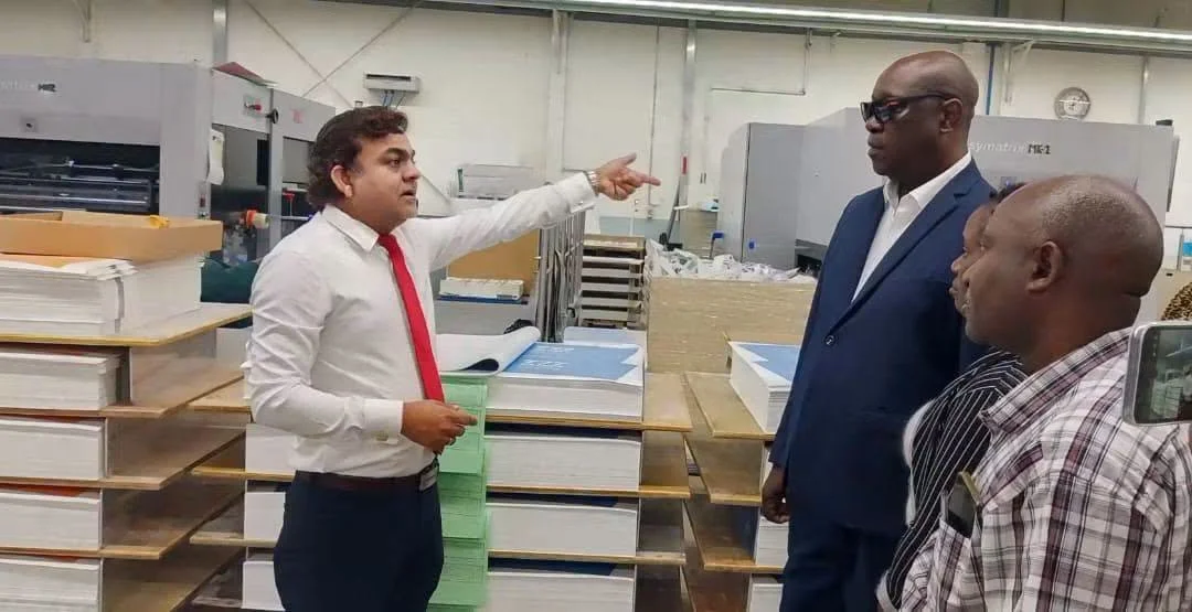 ECZ Delegation Oversees Ballot Paper Printing in Dubai Ahead of 13 August Polls