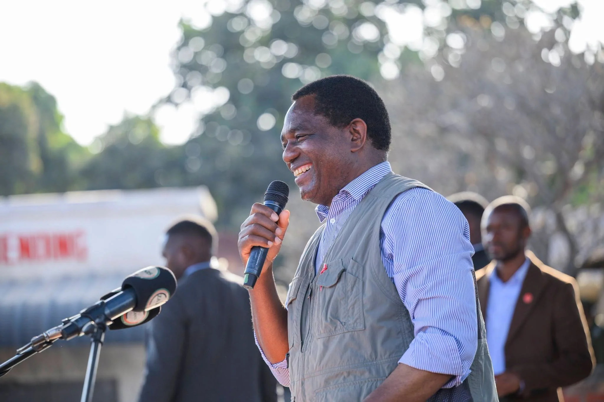 Thousands Welcome HH For Day 2 of Copperbelt Engagements. 