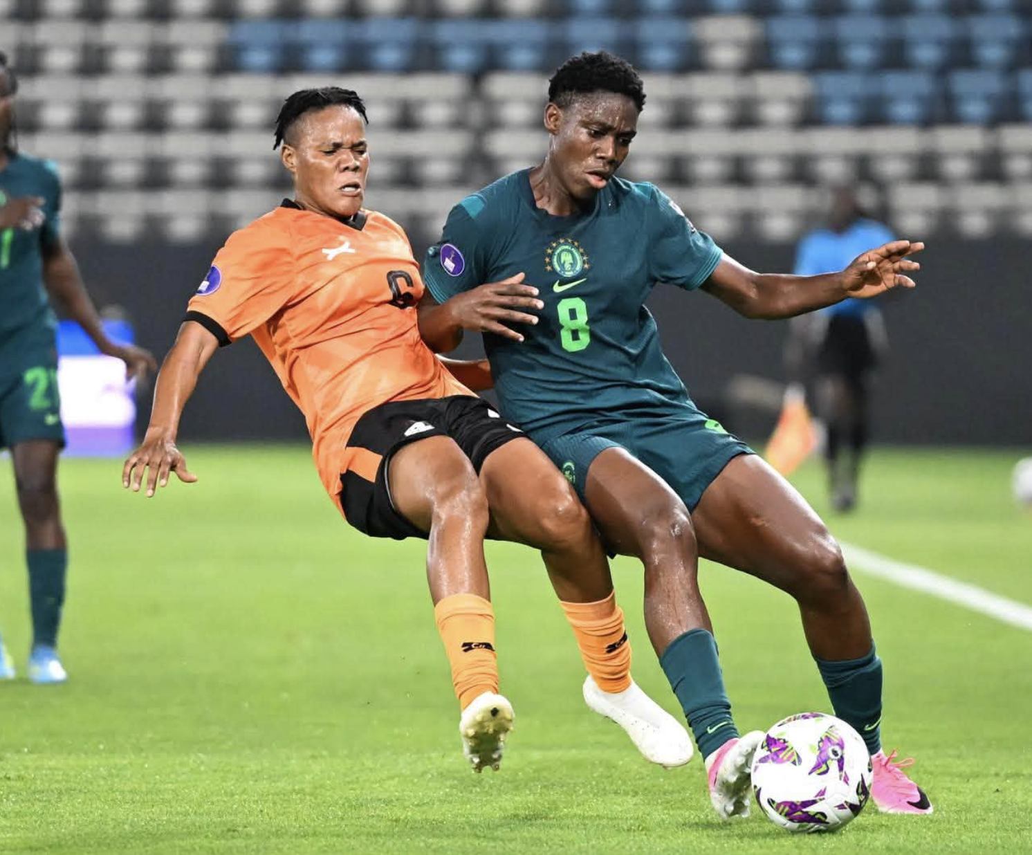 Copper Queens Miss Golden Opportunity Against Nine-Player Nigeria