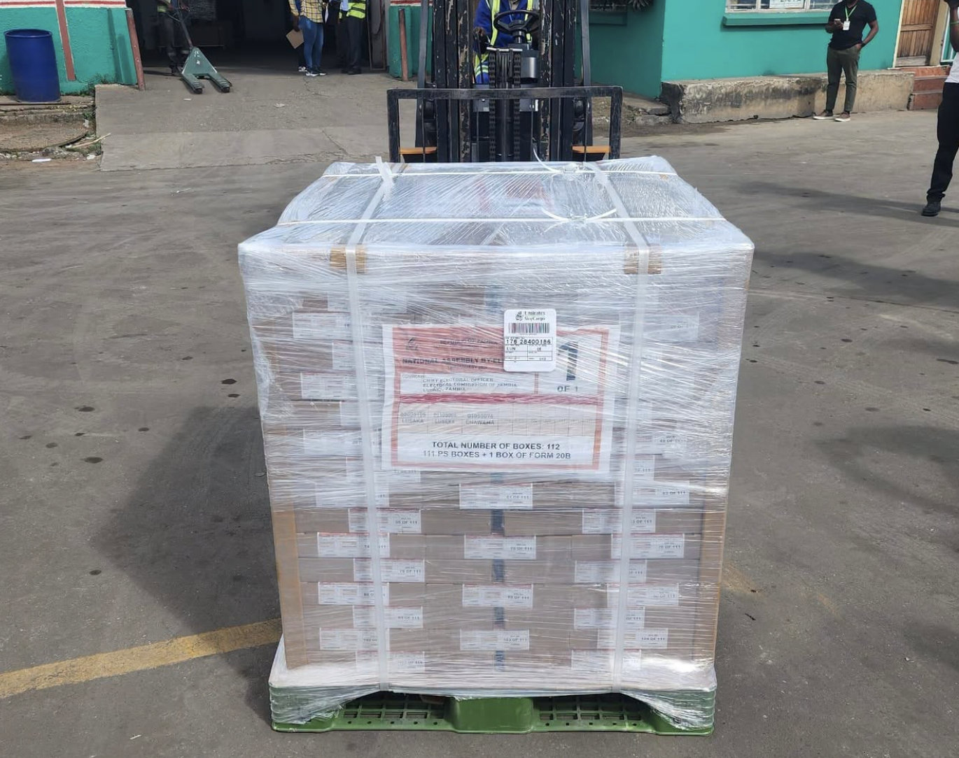 Ballot Papers Securely Delivered to Solwezi
