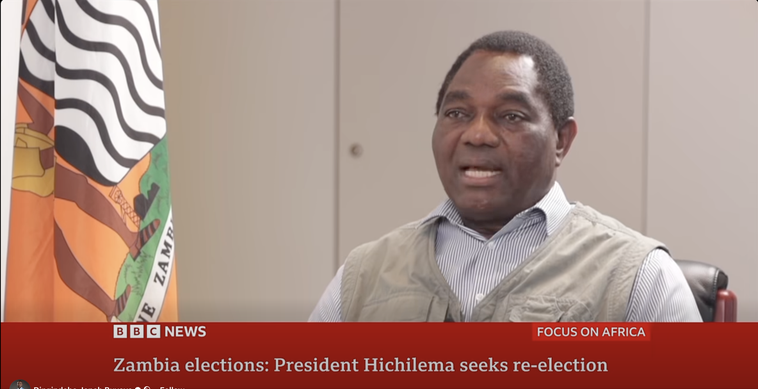 "Proud to Have Competition": Hichilema Champions Democracy in BBC Interview
