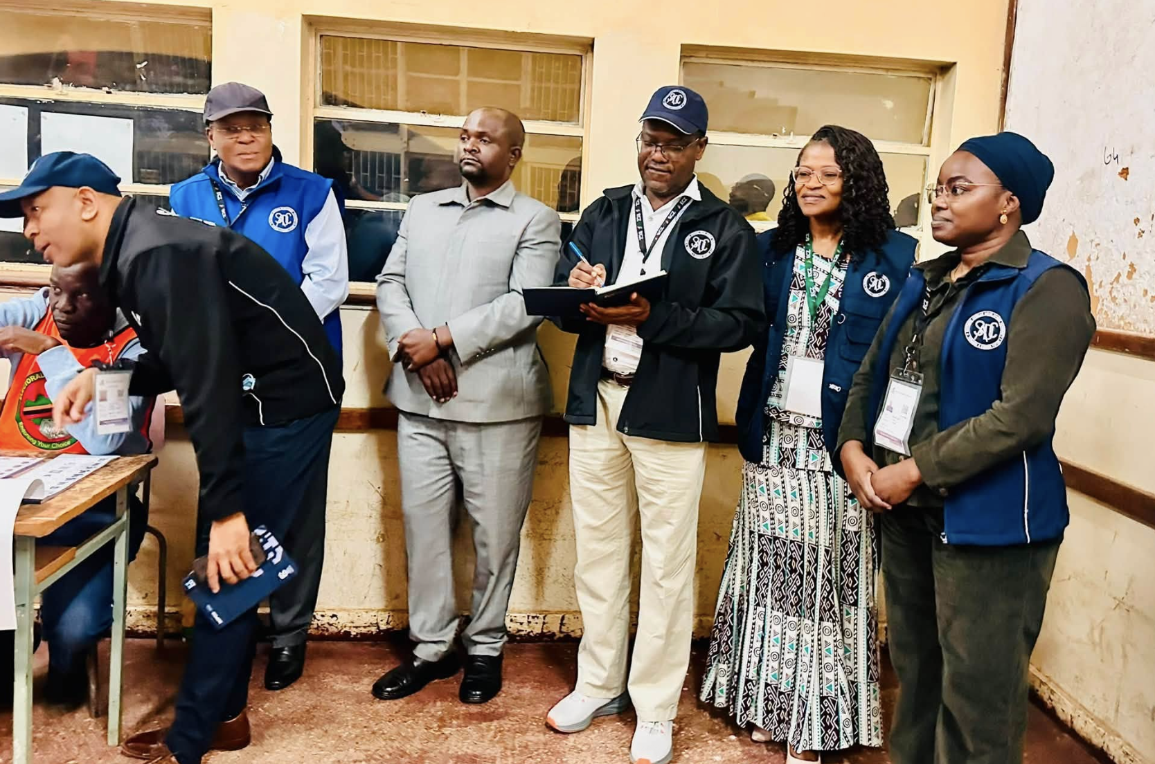 SADC Observe Opening of Polling Stations