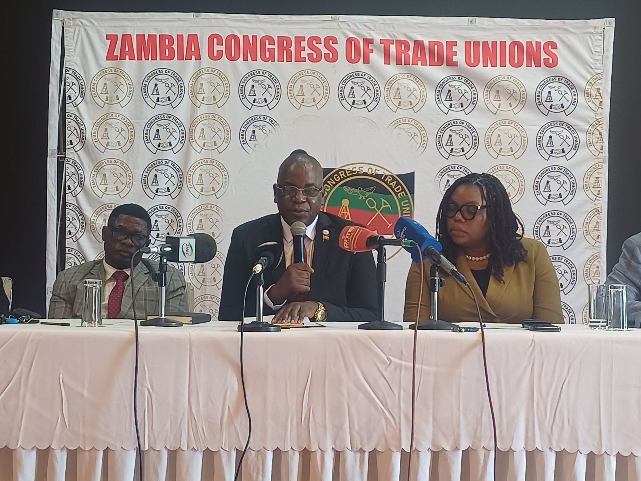 ZCTU Urges Zambians to Unite Behind President Hichilema