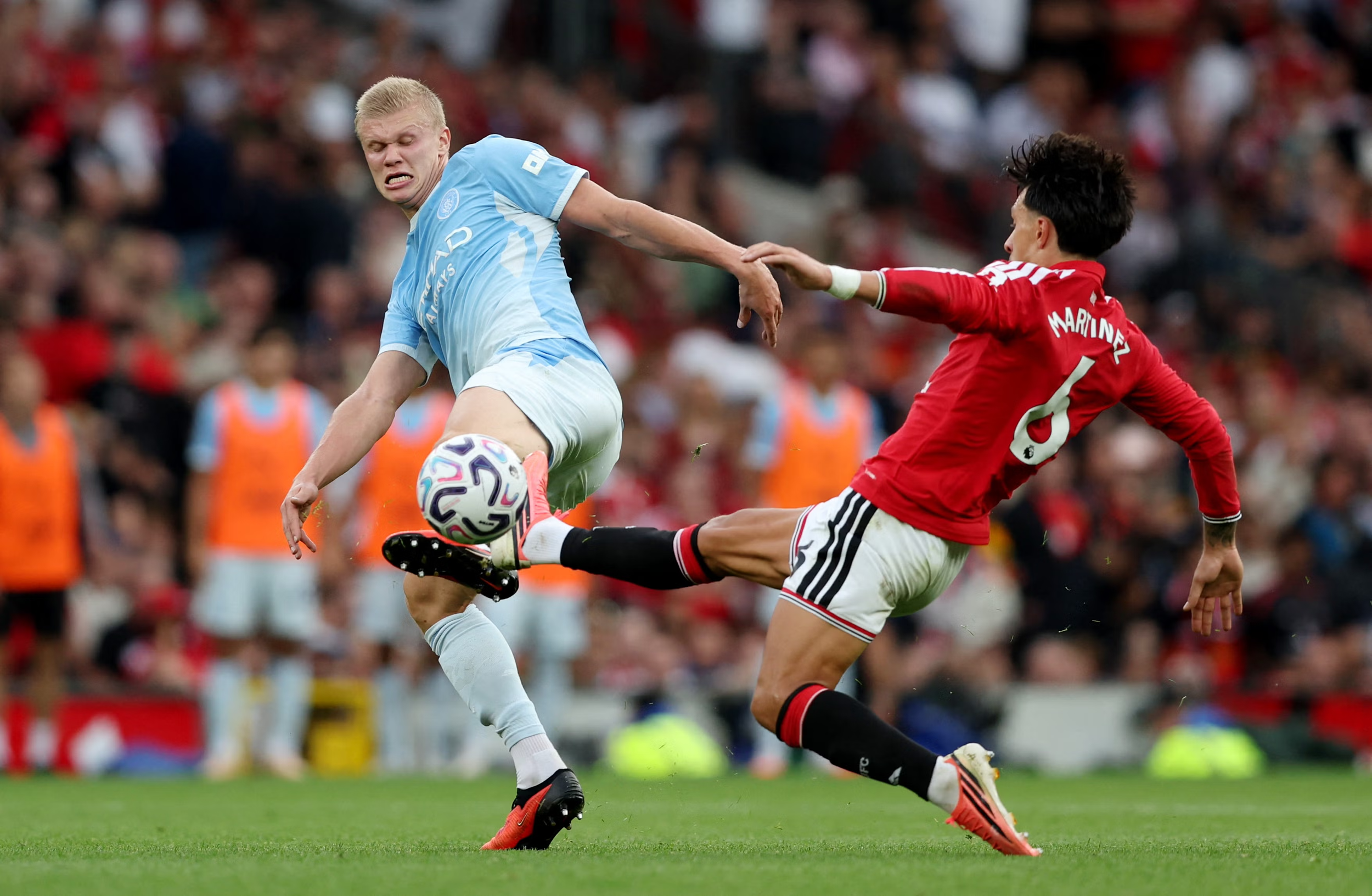Haaland Settles Derby For Ten-Man City As Arsenal Keep Perfect Record