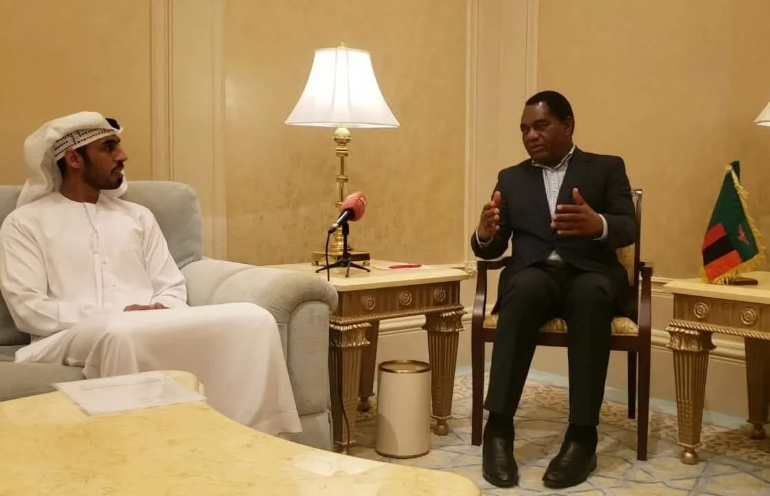President Hichilema Holds Copper Talks With Mopani Co-Owner in Abu Dhabi