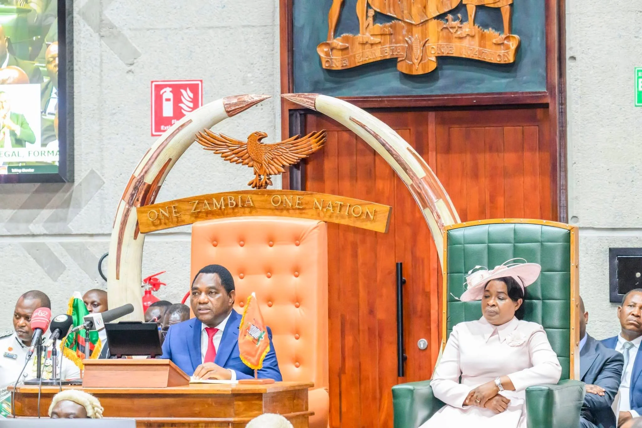 President Hichilema opens Fourteenth National Assembly, setting out the Grow Zambia Agenda