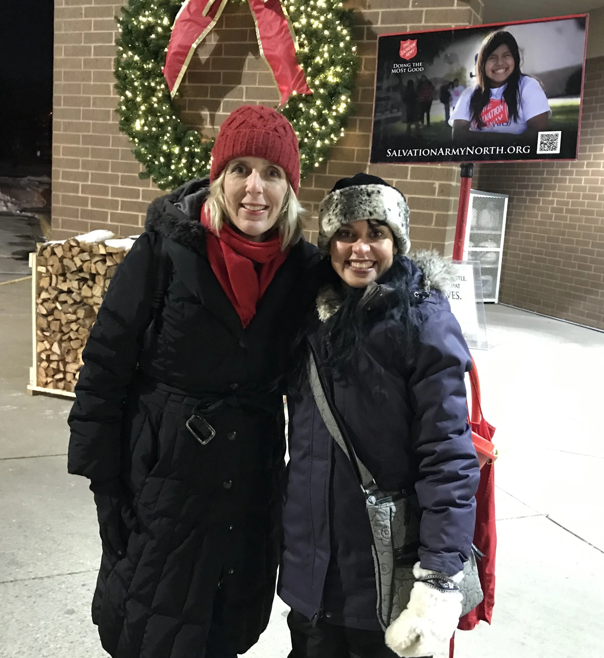 Salvation Army bell ringing routine!