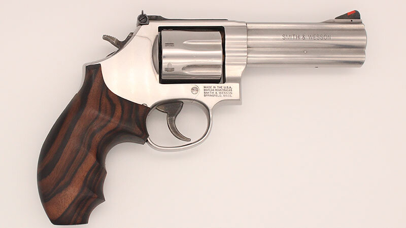 Gorgeous Hardwood Grip For S&W K/L Frame Round Butt Revolver Panel Free Shipping 