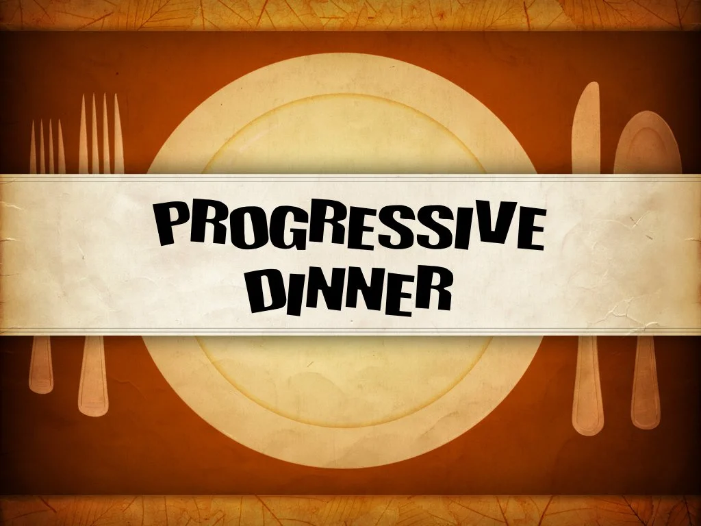 Youth Progressive Dinner
