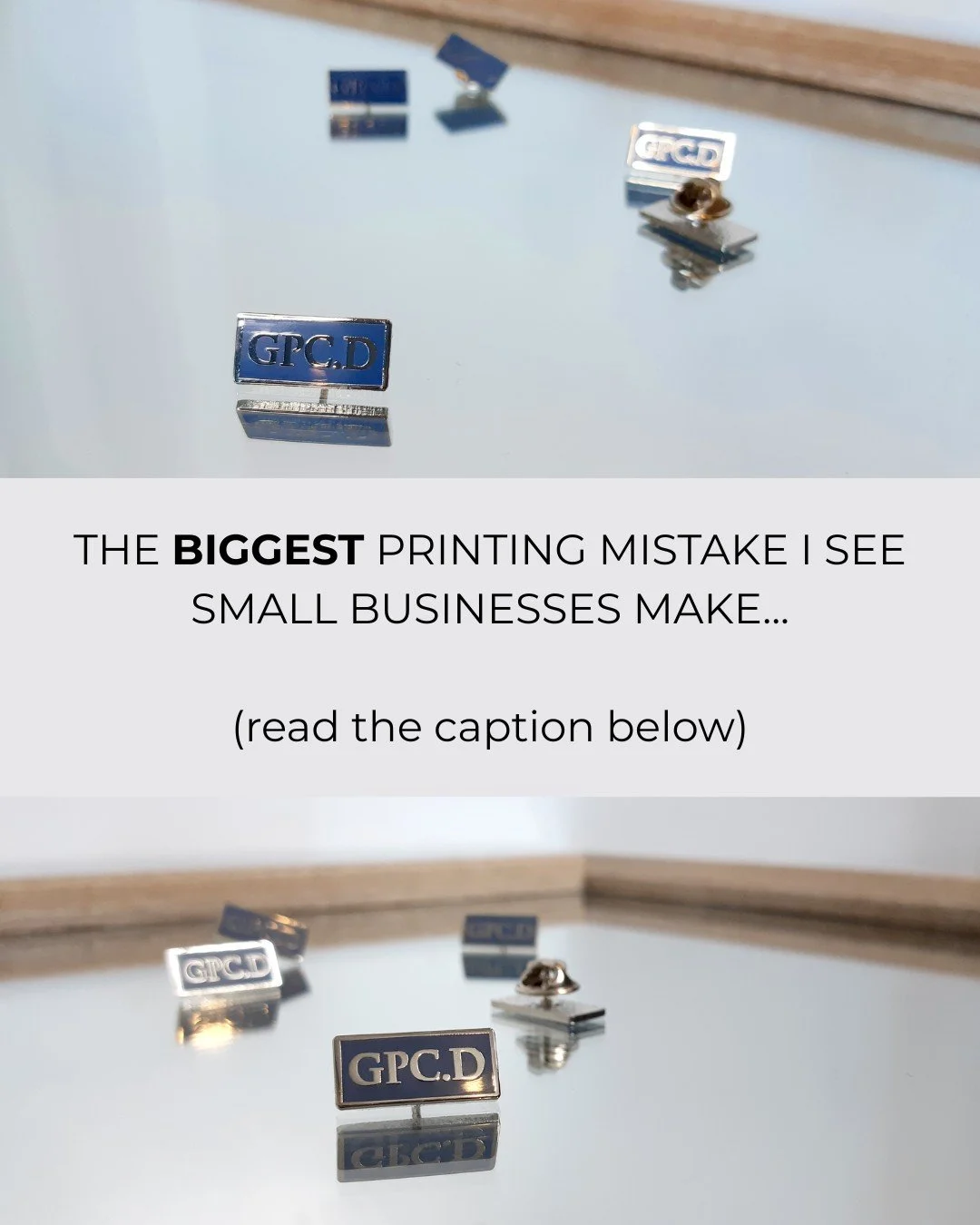 The BIGGEST printing mistake I see small businesses make time and time again is sacrificing QUALITY for PRICE. I get it. You want the best bang for your buck. But here&rsquo;s the deal... if you go for the cheapest option out there, it&rsquo;ll backf