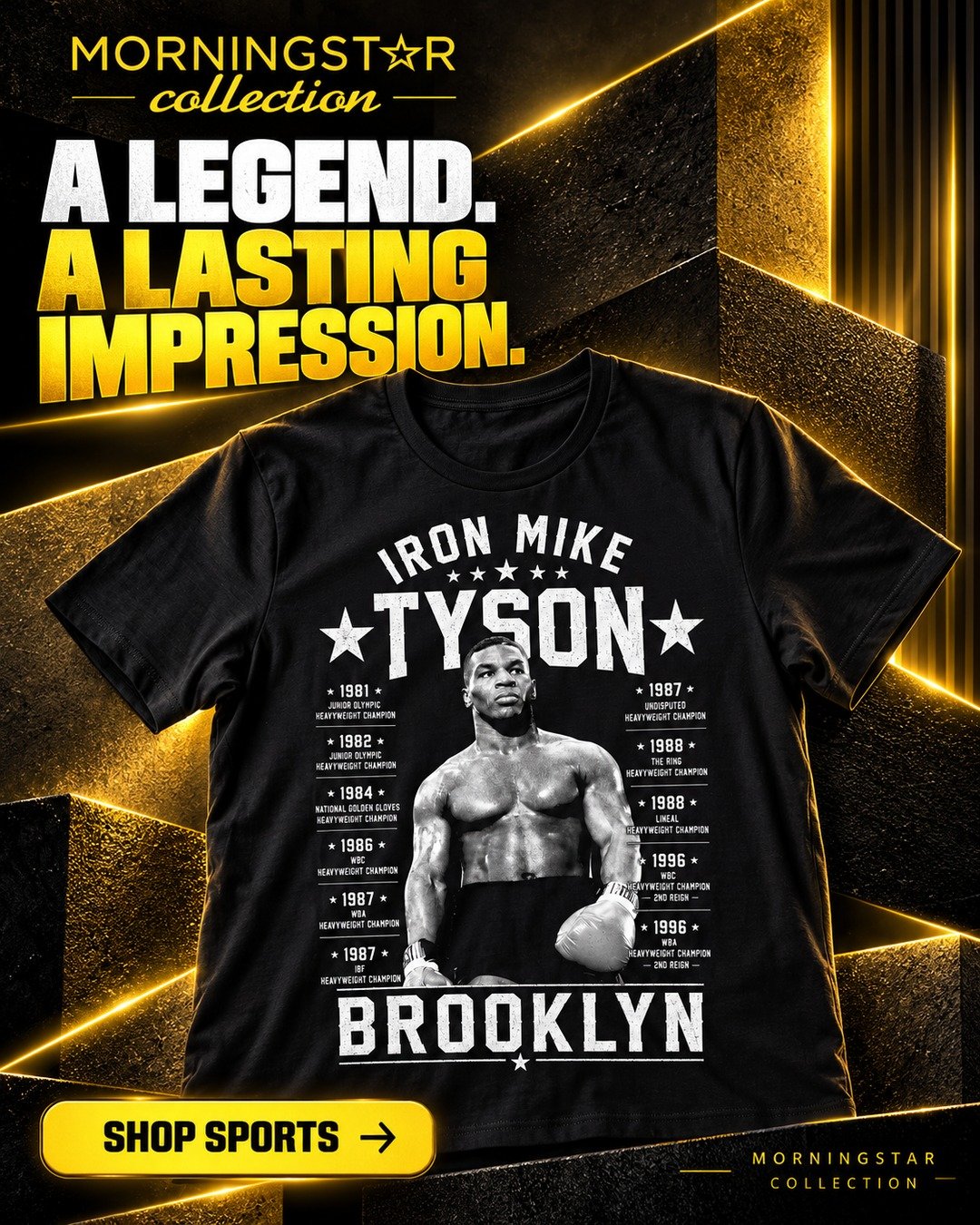 A legend. A lasting impression.

The Iron Mike Tyson Brooklyn tee brings boxing history to your everyday wardrobe.

Explore sports-inspired designs in the Morningstar Collection.

Shop this tee:
https://www.morningstarprinting.com/collection/p/iron-m