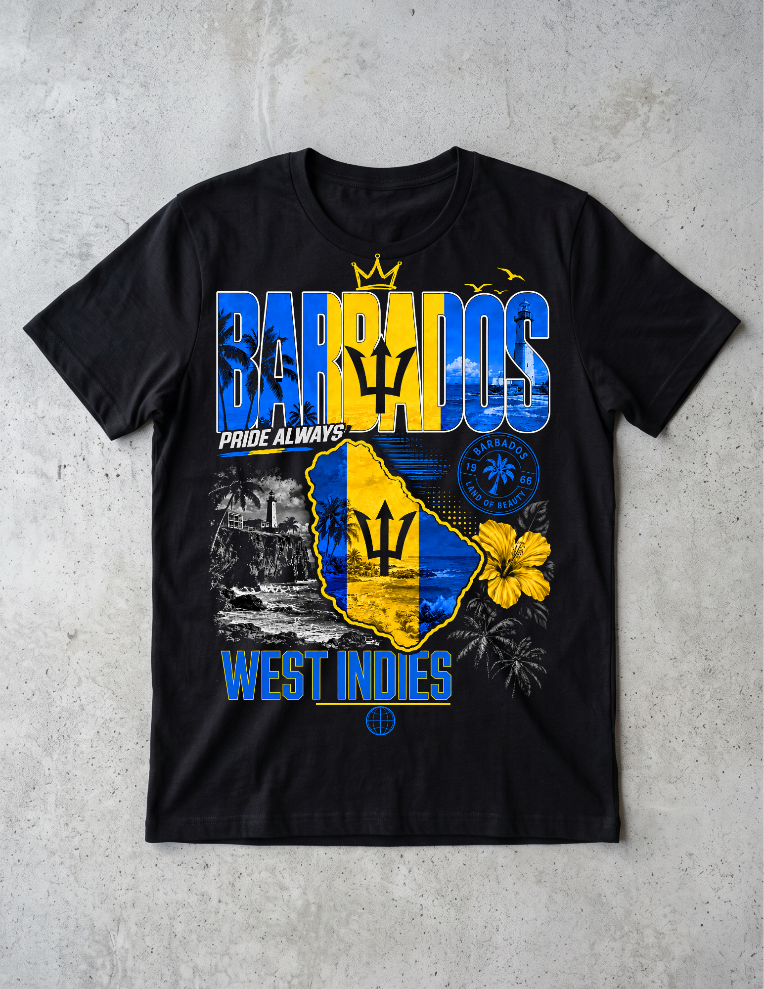 Barbados — Pride Always Tee