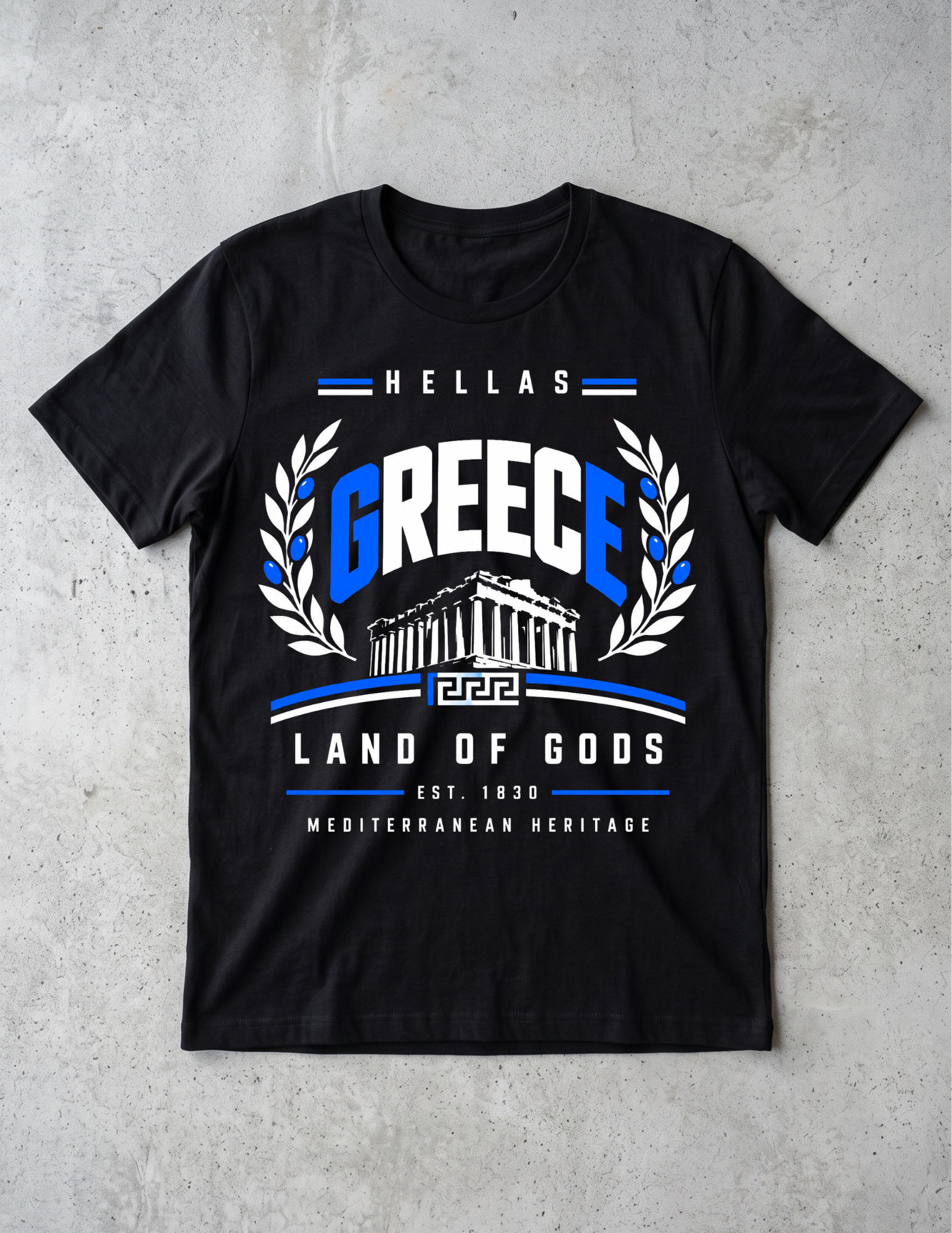 Greece — Land of Gods Tee