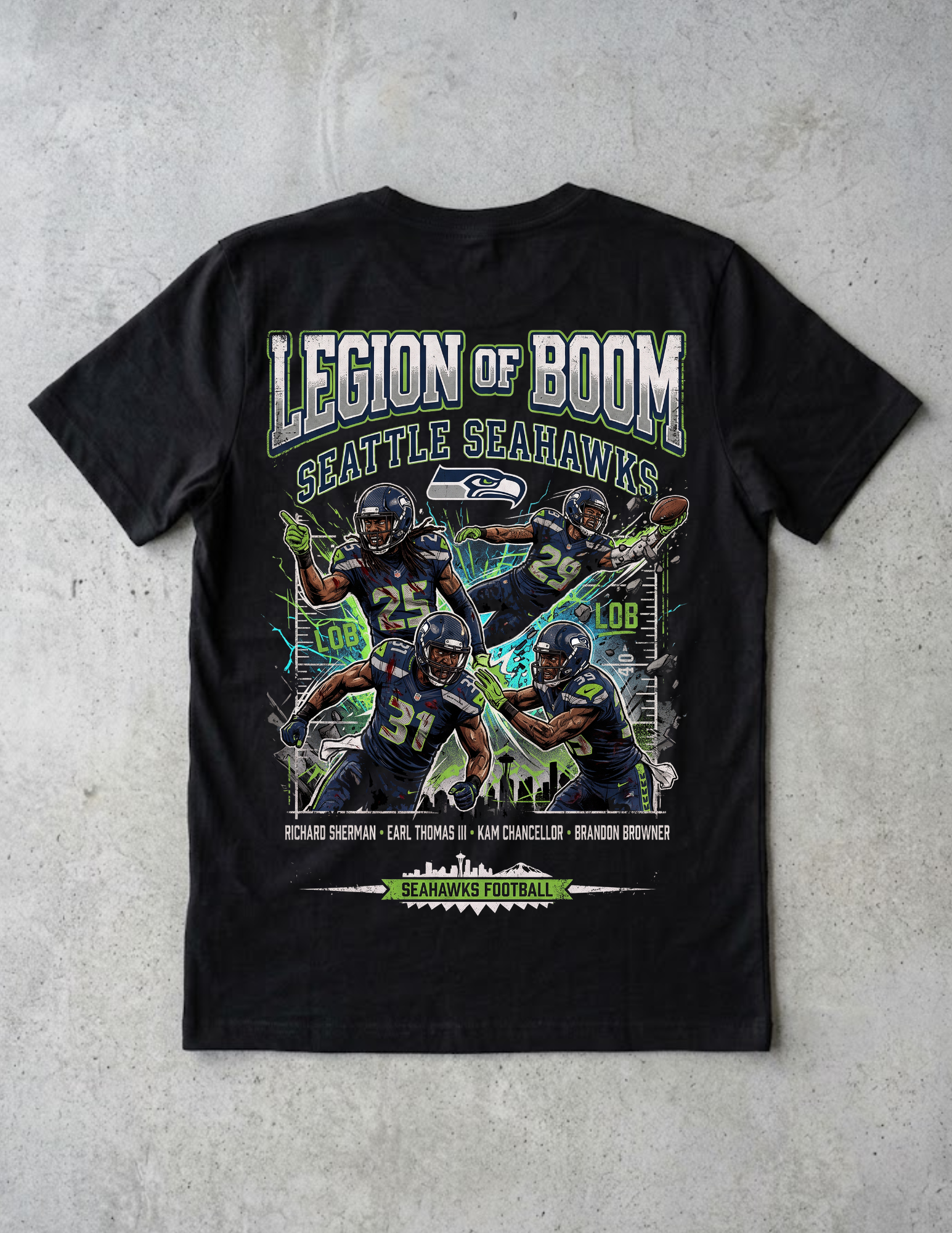 Legion of Boom: Seattle Defense Tee No. 2