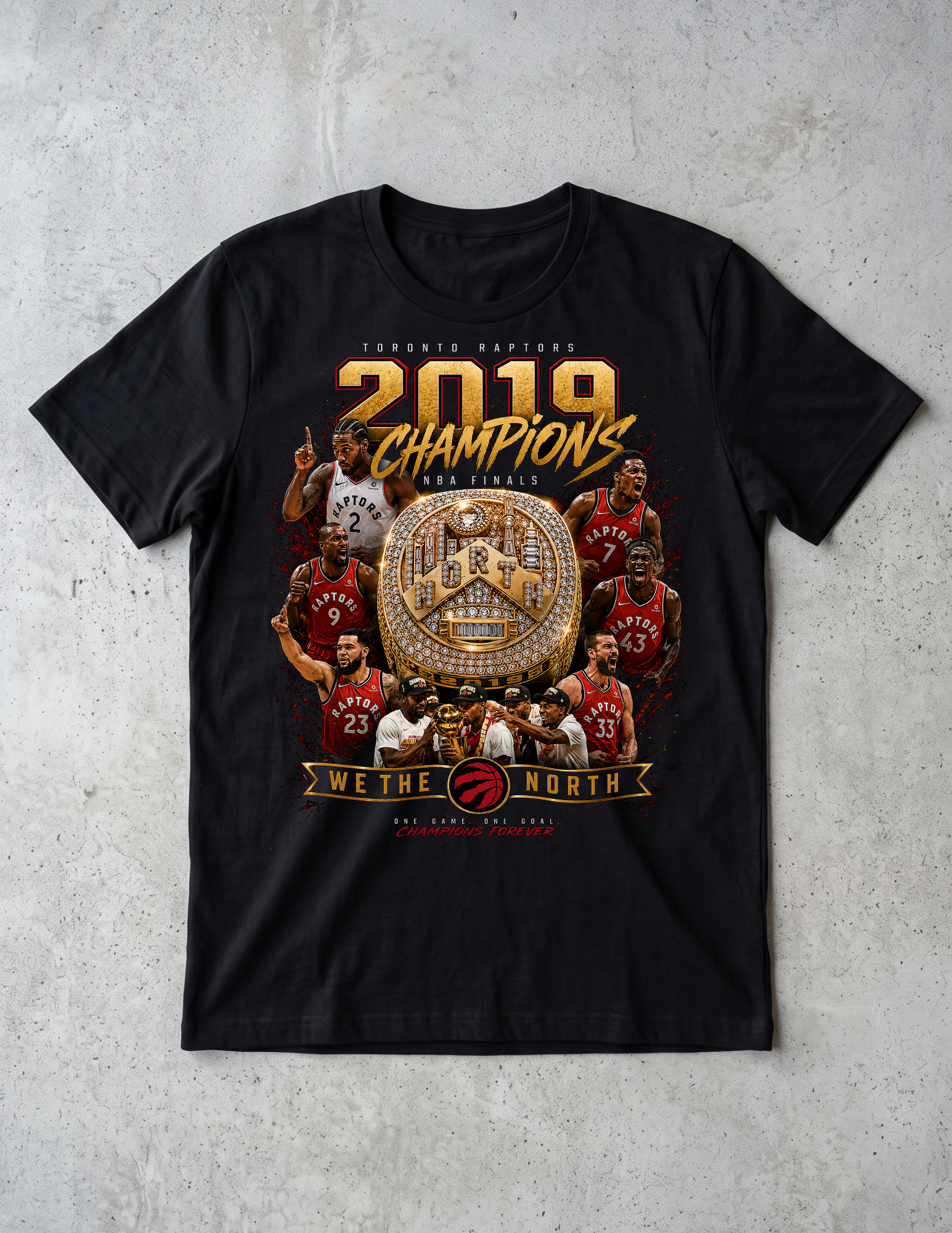 Toronto Raptors: 2019 Champions Tee