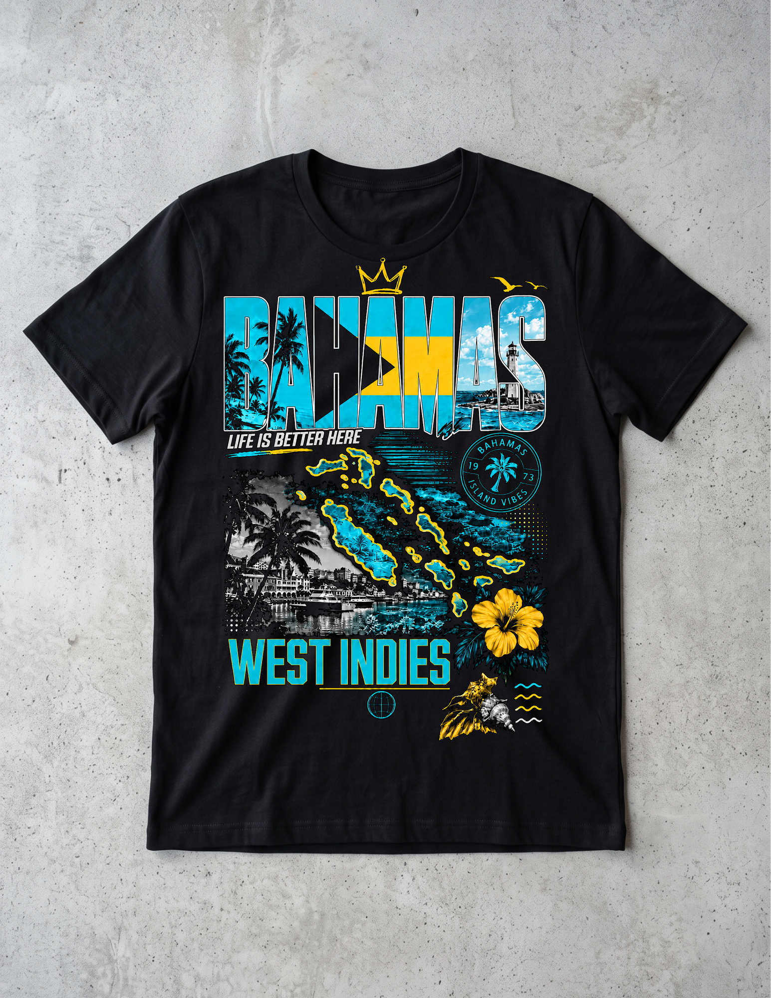 Bahamas — Island Vibes Tee