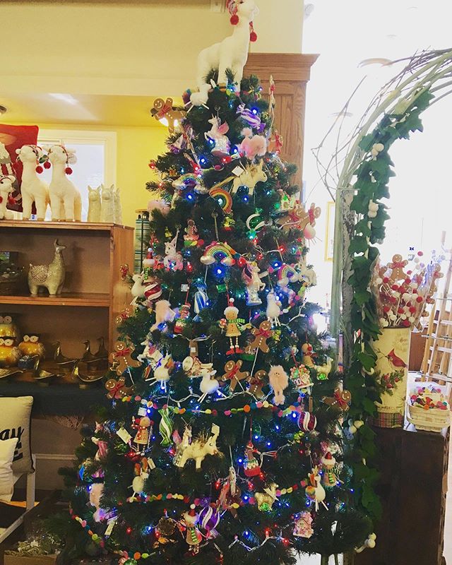 Llamas, unicorns, candy, dinosaurs, and rainbows! #ontrend #thebrassmonkey2016 #gloucesterma #shopcapeann #gloucestermass #gloucestermassachusetts #northshorema #shopsmall #shopsmallbusiness #shoplocal #glosta #christmas #christmastree #christmastree