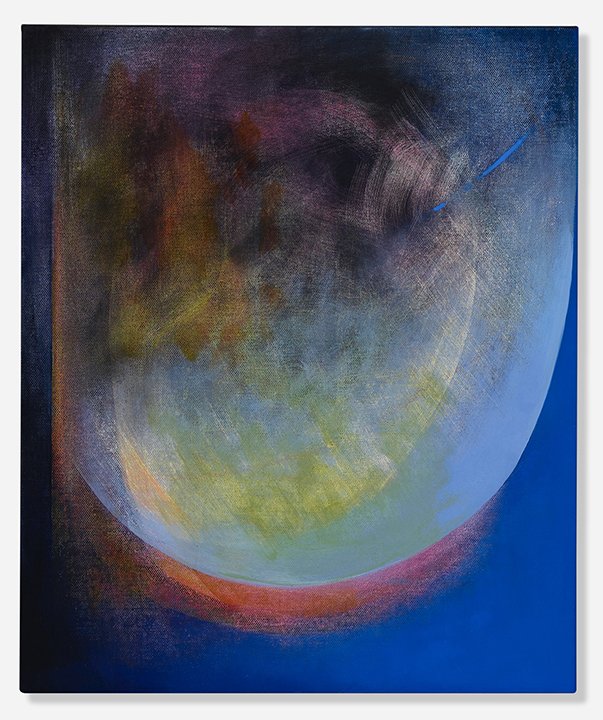  Michelle Bolinger, “Untitled,” Oil and graphite powder on canvas, stretched over board, 18 x 15 inches, 2022, $2200 