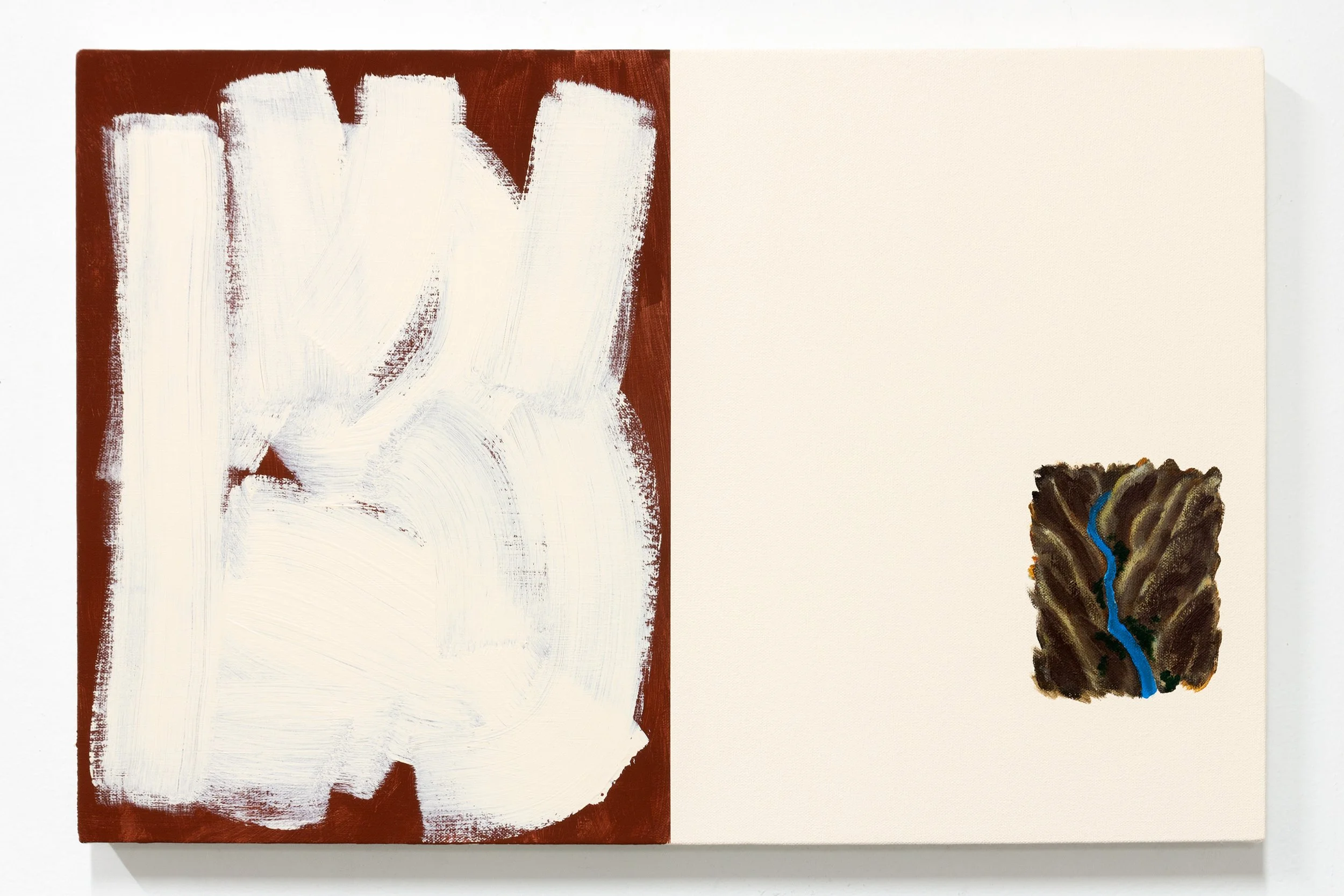   Constant   2025 Acrylic and flashe on canvas 16” x 24” 