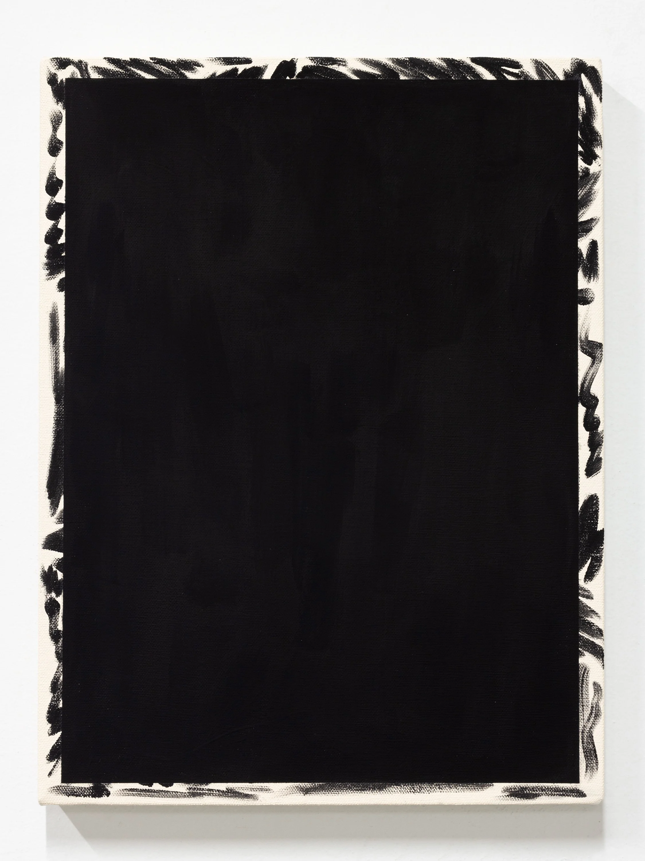   Various Constellations  2025 Acrylic and flashe on canvas 16” x 12” 