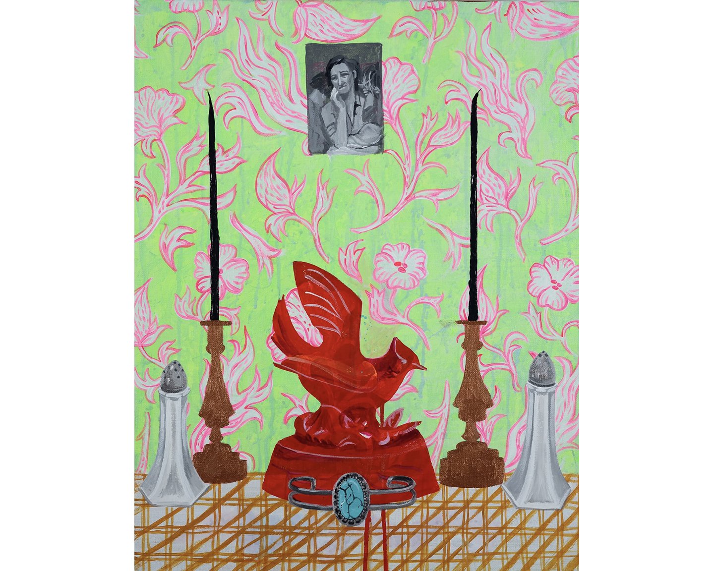  Migration Path 2024 Acrylic on linen 20” x 16”  