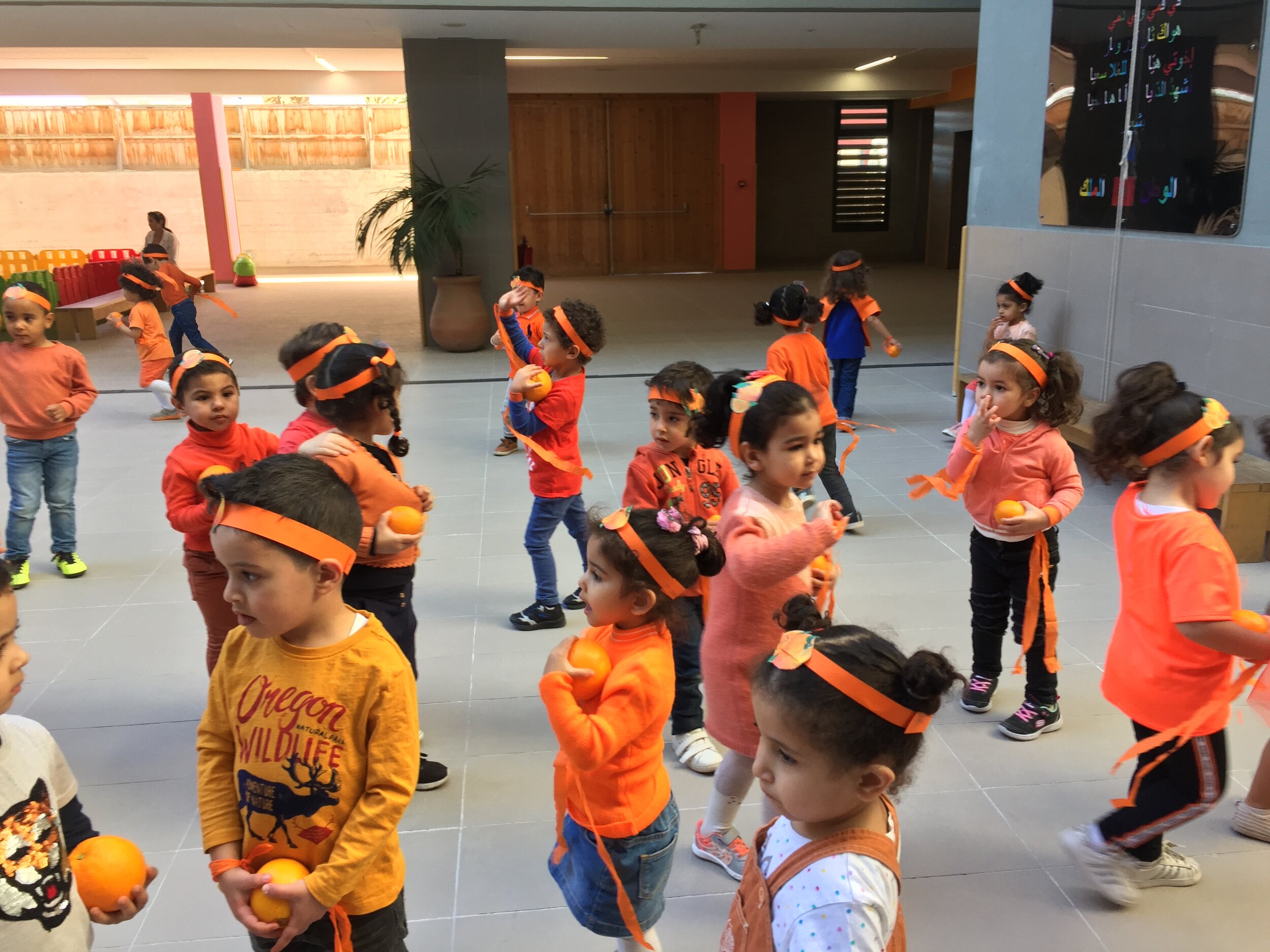 La journée orange "Petite Section"