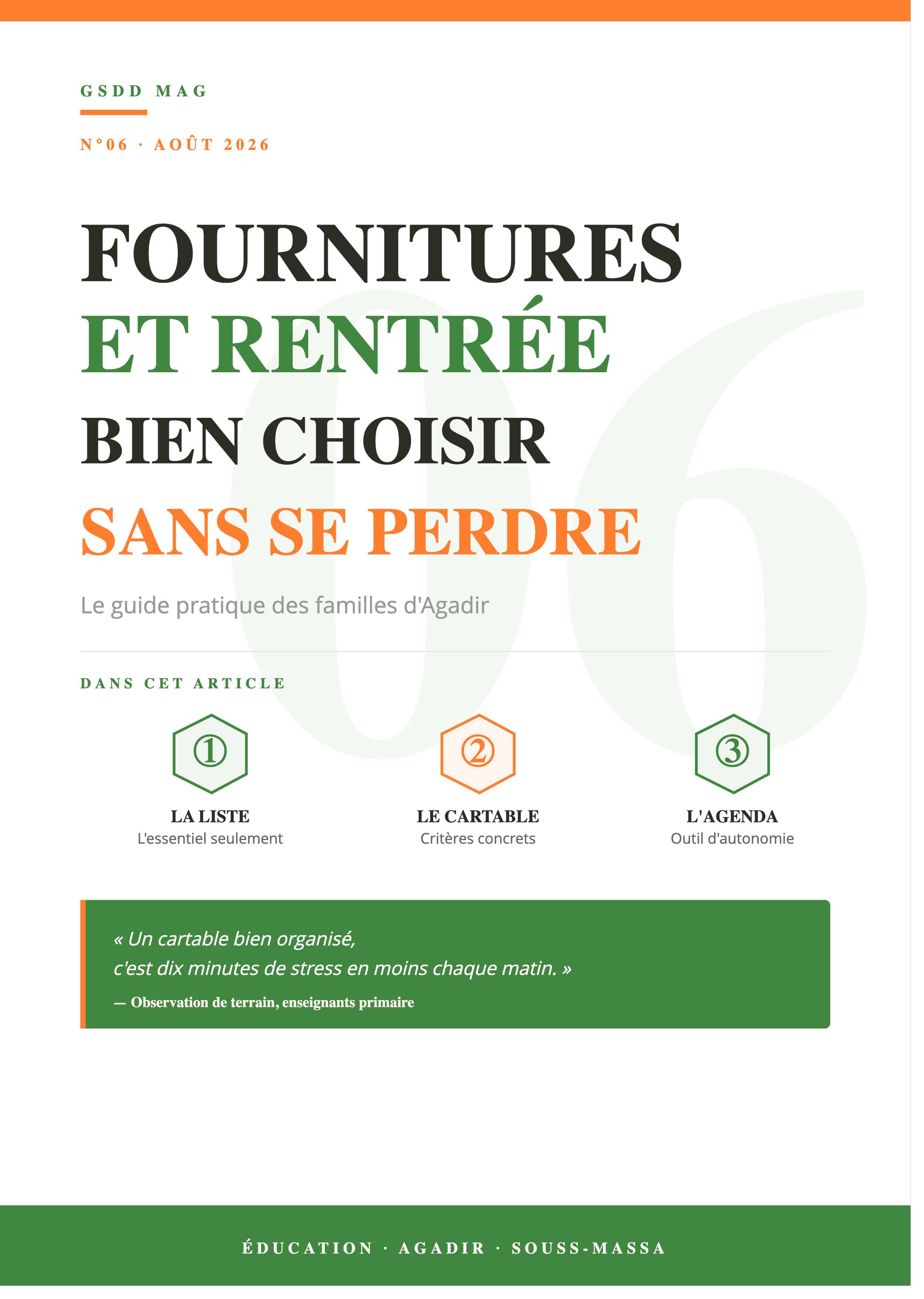 Fournitures et organisation pour la rentrée : bien choisir sans se perdre