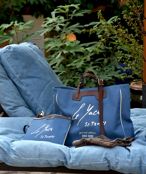   A special edition bag for exquisite hotel in Saint-Tropez Le Yaca  