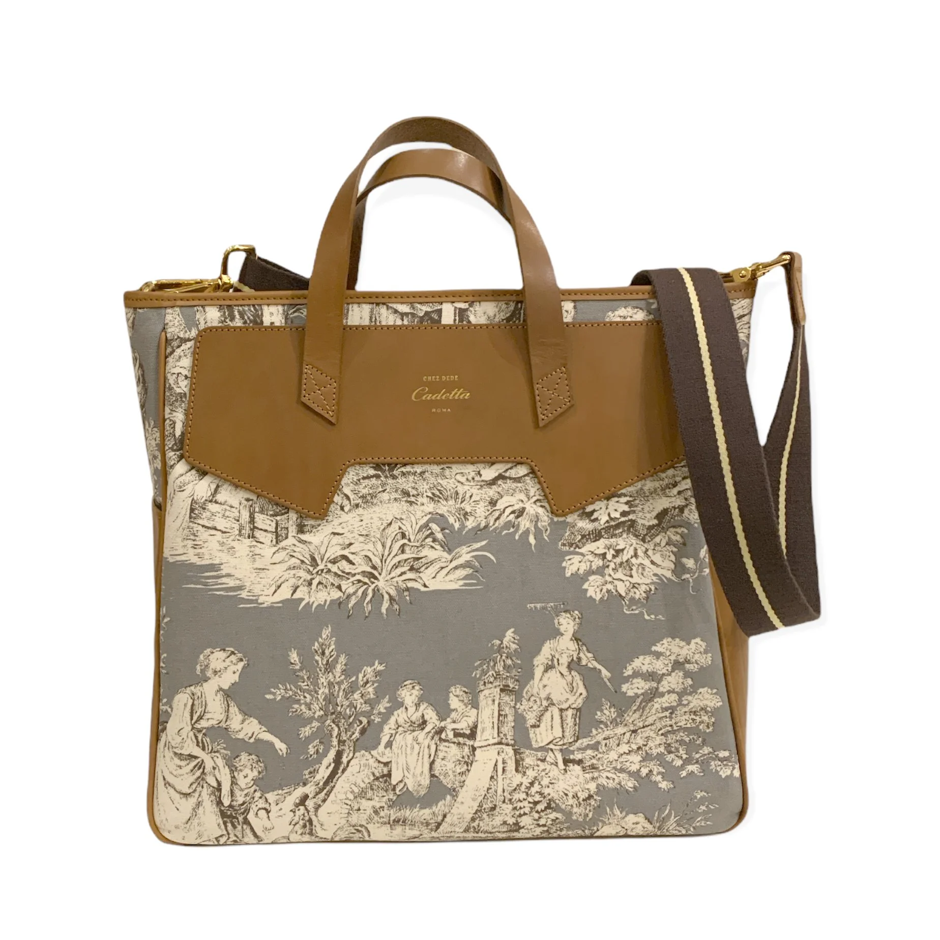 Cadetta - Grey/White - Chez Dede