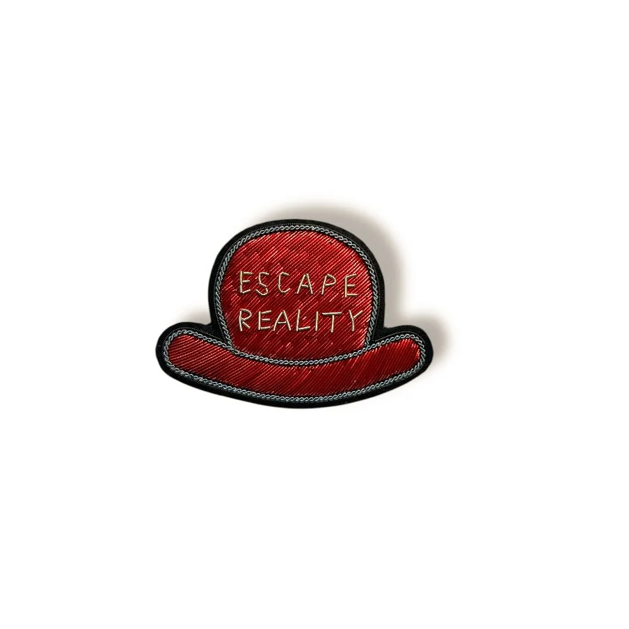 Maryam Keyhani - Escape Reality Hat brooch