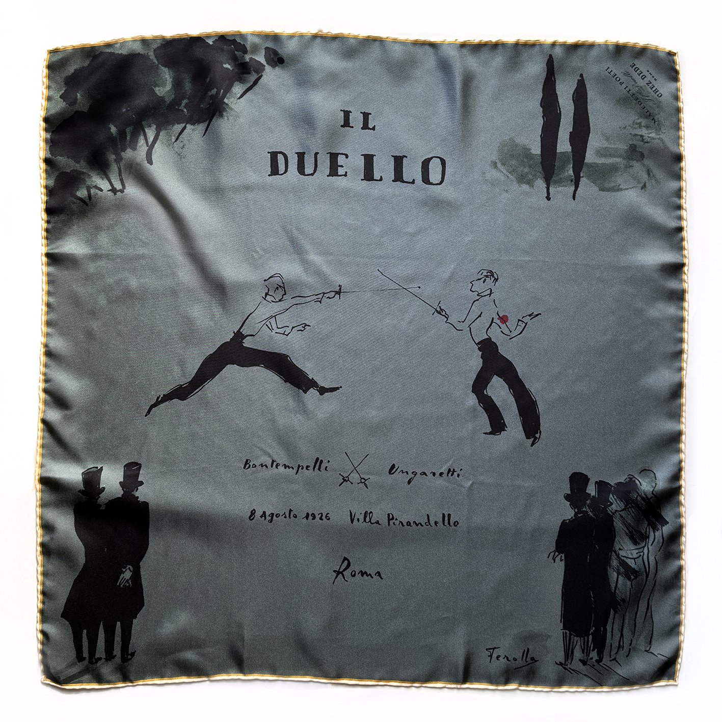 Grand Carré de Soie  - Il Duello - Chez Dede - PRE-ORDER