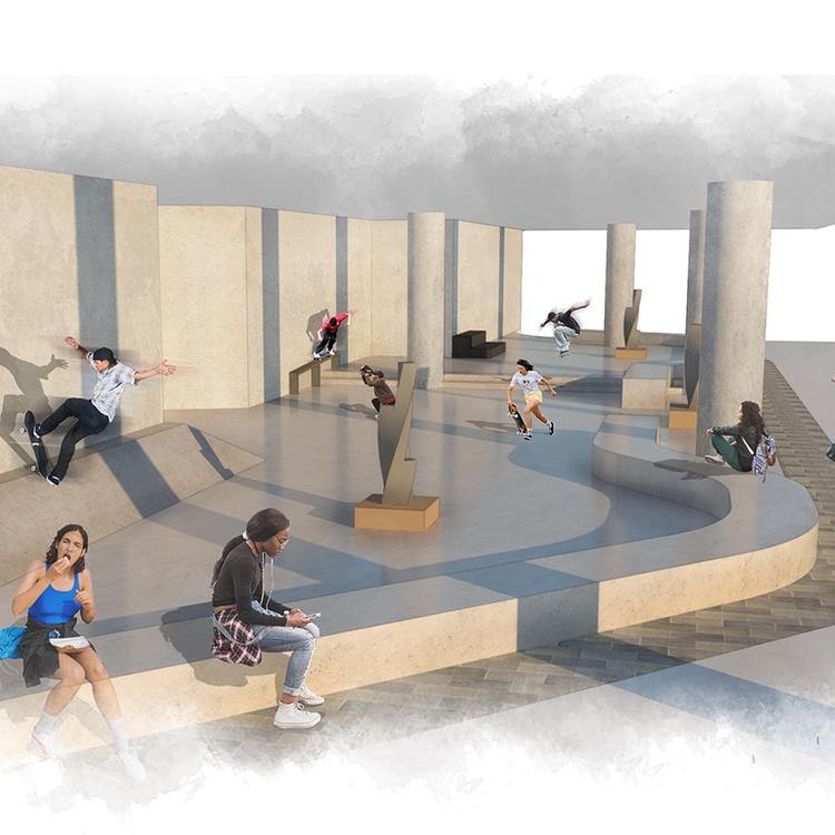 Innovative skateboardfriendly public space to open in Nottingham