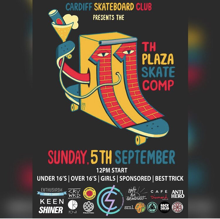 Plaza Skate Comp - Cardiff,威尔士