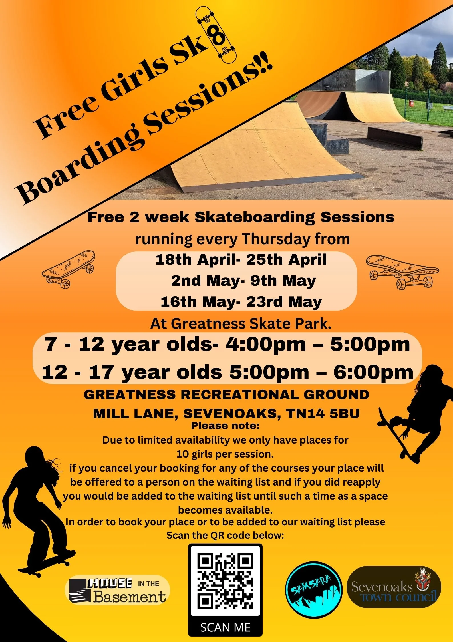 Sevenoaks - Free Girls SK8