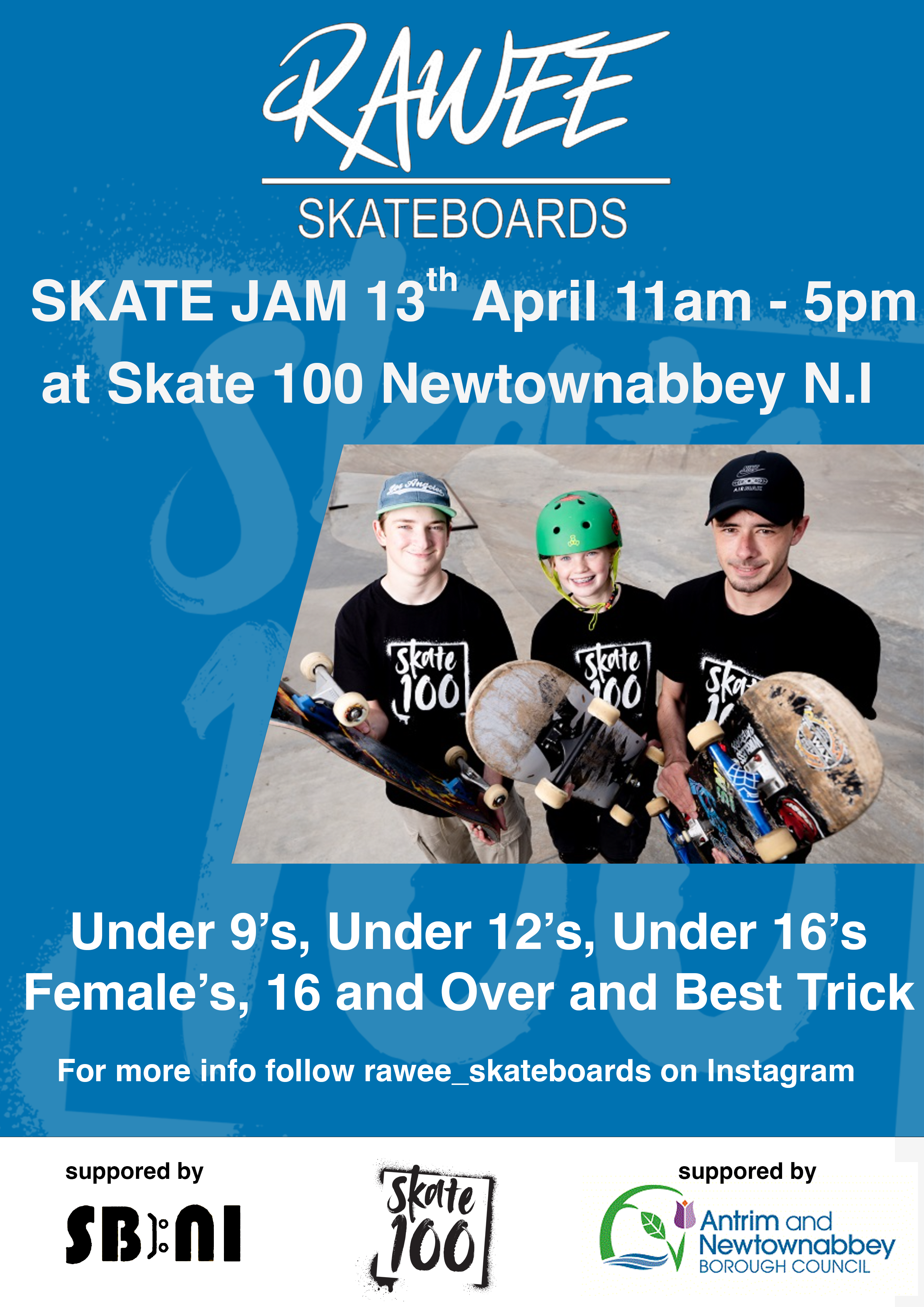 Newtownabbey - Rawee Skate Jam