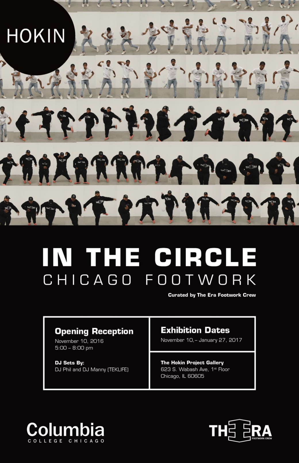 Art exhibition curated by The Era Footwork Crew