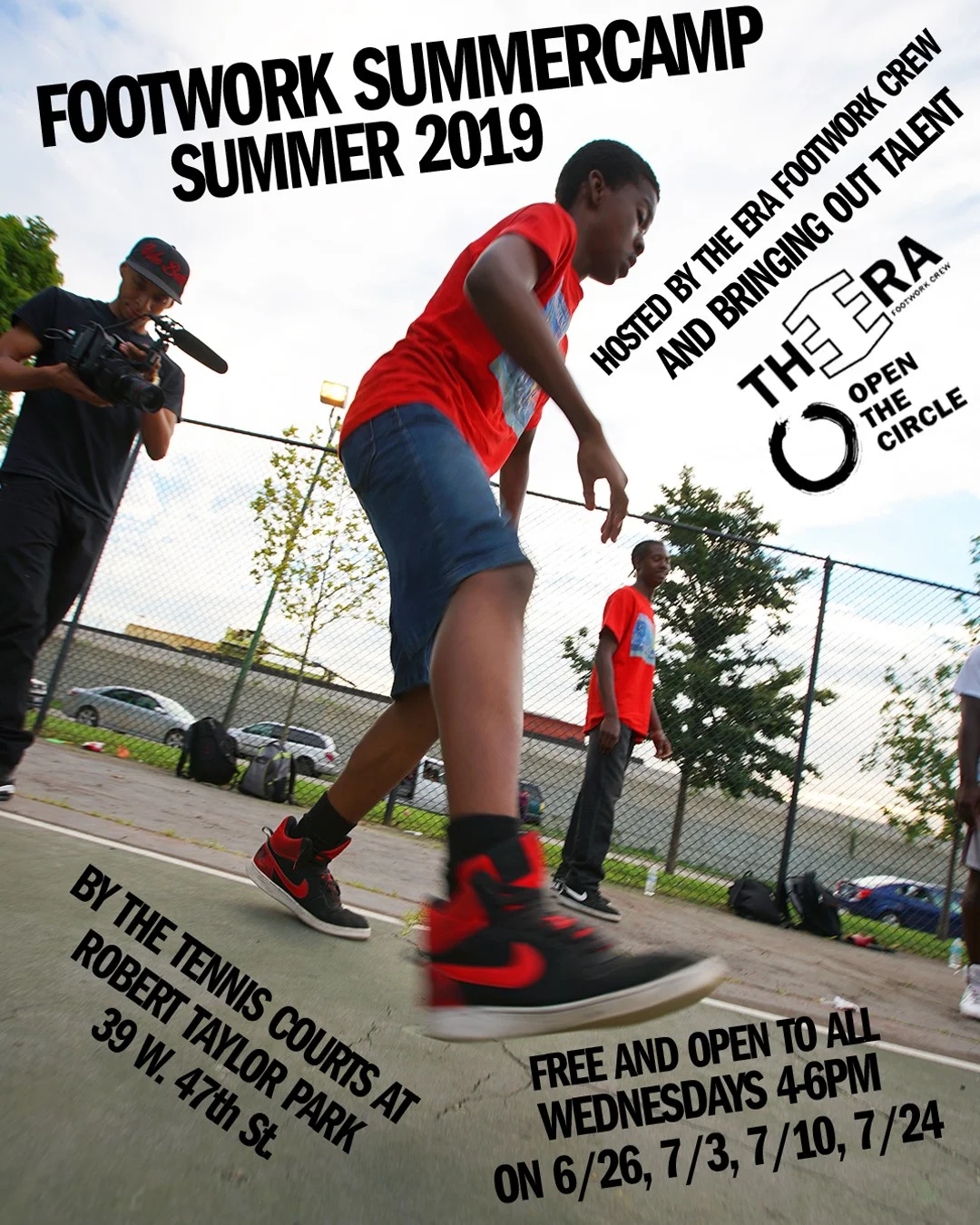 OTC's 2nd Annual Footwork Summercamp begins - open and free for all Chicago youth