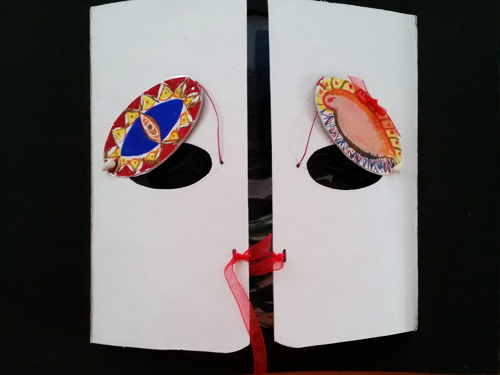 “Faraway”, cut paper tunnel book, !0”H x 12”W x 6”D, 2016