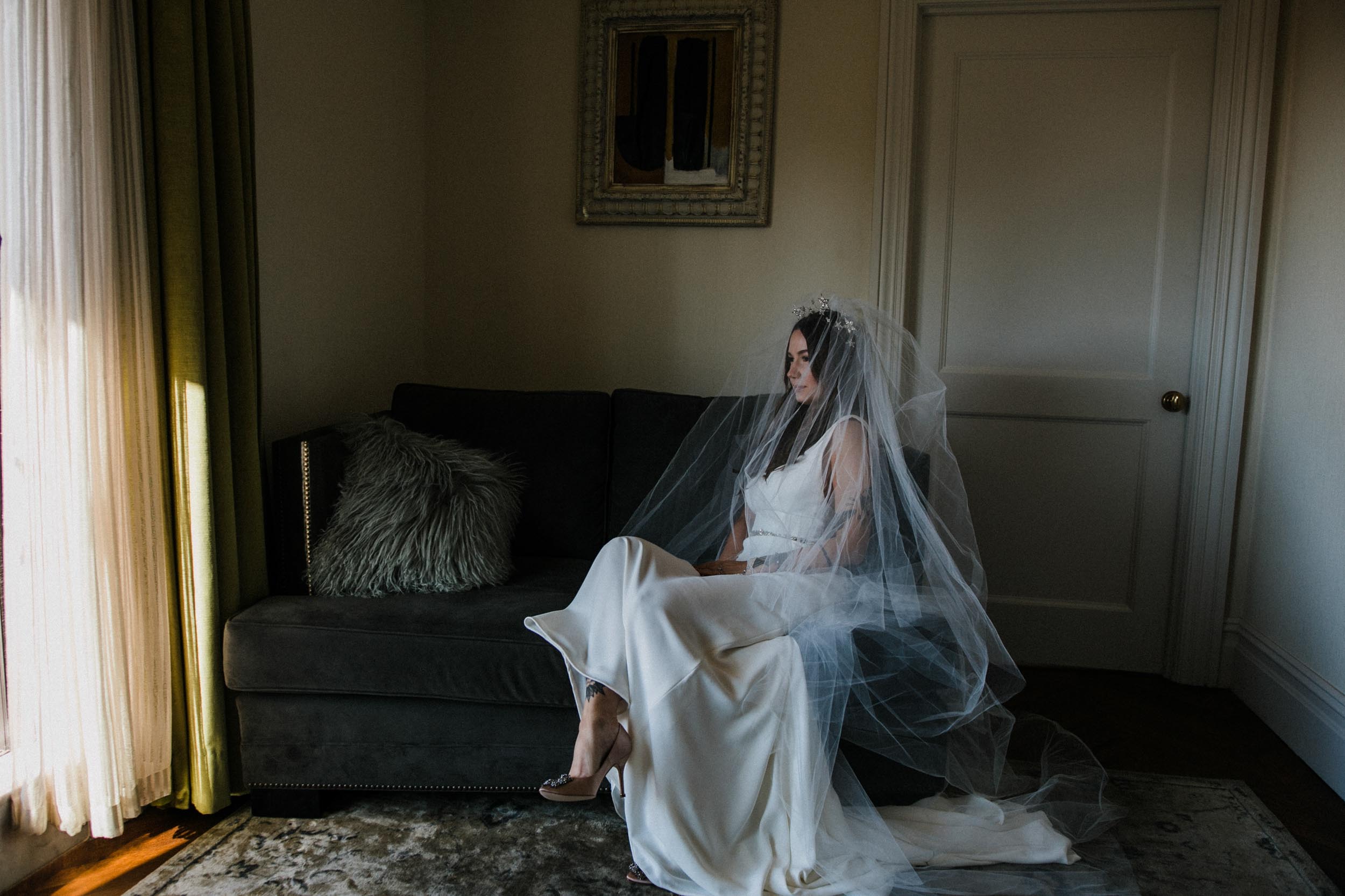  Sarah Kuszelewicz Photography New York City International Elopement Lifestyle Wedding Photographer marlton hotel wedding nyc 