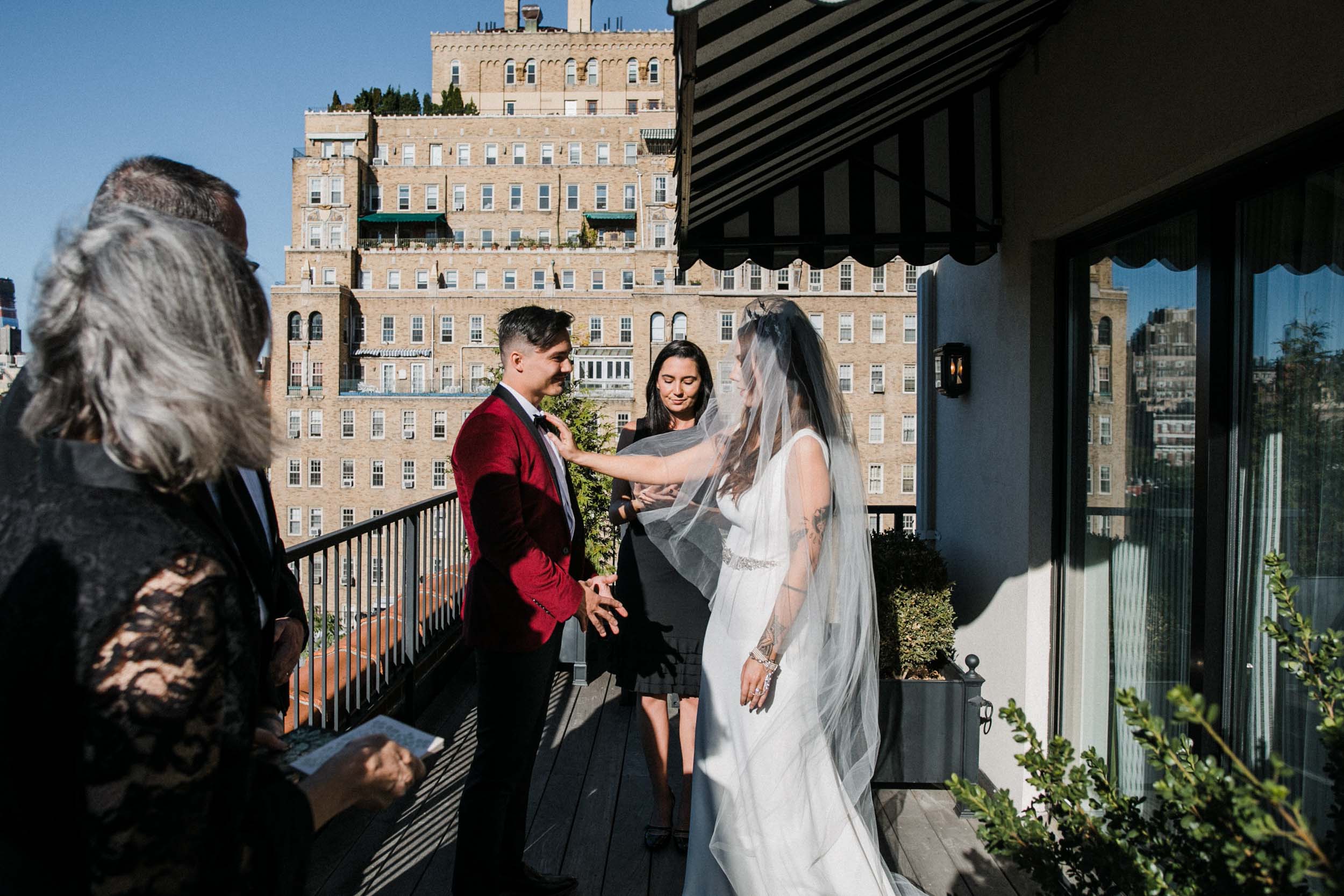  Sarah Kuszelewicz Photography New York City International Elopement Lifestyle Wedding Photographer marlton hotel wedding nyc 